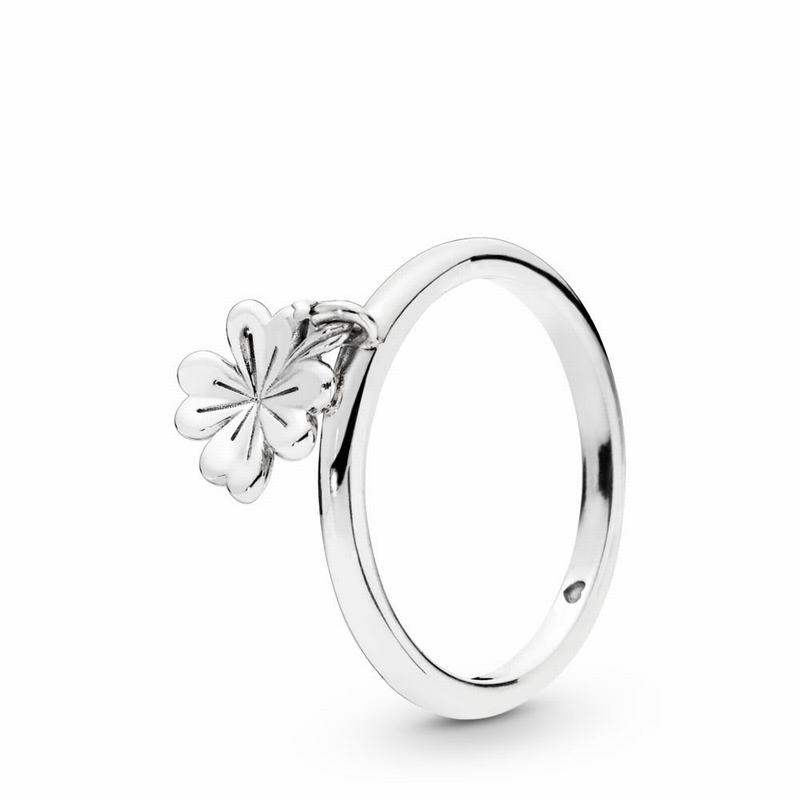 Pandora Dangling Clover Stackable Ring Silver Egypt YZ2795640